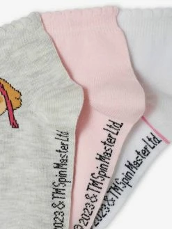 Lot De 3 Paires De Mi-chaussettes Fille Pat'Patrouille® Lot Rose - Pat' Patrouille -cyrillus boutique lot de 3 paires de mi chaussettes fille patpatrouille 2