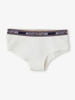 Alternative view of Lot De 3 Shorties Fille Ivoire - Vertbaudet