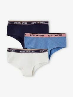 Lot De 3 Shorties Fille Ivoire - Vertbaudet