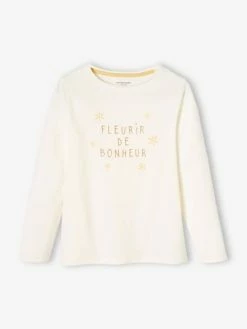 Lot De 3 T-shirts Basics Fille Manches Longues Lot Blanc - Vertbaudet 8 Lot De 3 T-shirts Basics Fille Manches Longues Lot Blanc - Vertbaudet -cyrillus boutique lot de 3 t shirts basics fille manches longues 2