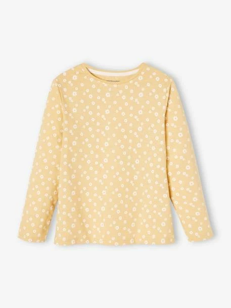 Lot De 3 T-shirts Basics Fille Manches Longues Lot Blanc - Vertbaudet 4 Lot De 3 T-shirts Basics Fille Manches Longues Lot Blanc - Vertbaudet – Image 4