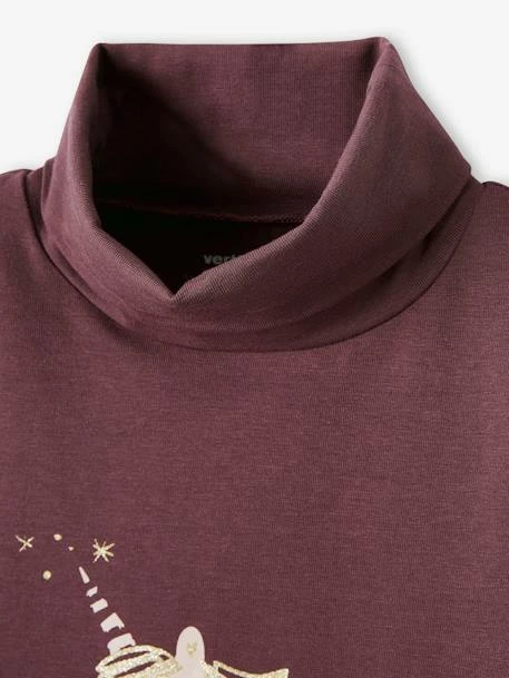 Lot De 3 T-shirts Col Roulé Basics Fille Lot Rose Poudré - Vertbaudet 6 Lot De 3 T-shirts Col Roulé Basics Fille Lot Rose Poudré - Vertbaudet – Image 6