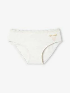 Lot De 5 Culottes "coeurs" Fille Lilas - Vertbaudet 11 Lot De 5 Culottes "coeurs" Fille Lilas - Vertbaudet -cyrillus boutique lot de 5 culottes coeurs fille 5