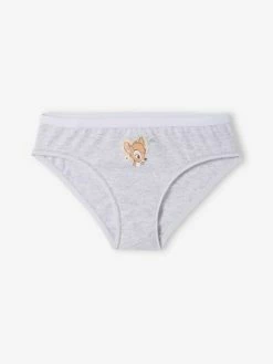Alternative view of Lot De 5 Culottes Disney® Animals Rose, Gris Chiné Et Mauve - Disney