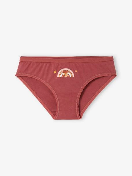 Lot De 5 Culottes Disney® Bambi Lot Gris, Bordeaux, Camel, Ros - Disney 4 Lot De 5 Culottes Disney® Bambi Lot Gris, Bordeaux, Camel, Ros - Disney – Image 4