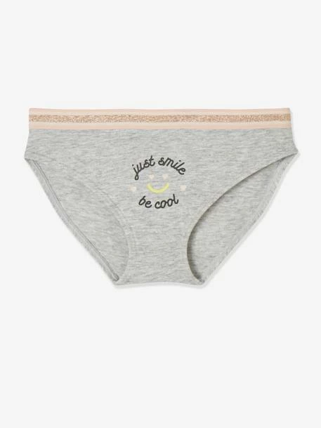 Lot De 5 Culottes Fille Eau De Rose Rayé - Vertbaudet 3 Lot De 5 Culottes Fille Eau De Rose Rayé - Vertbaudet – Image 3