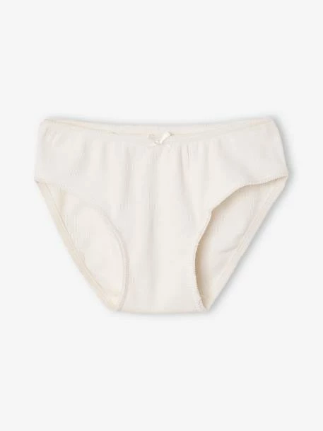 Lot De 5 Culottes Fille En Maille Côtelée Lot Rose - Vertbaudet 3 Lot De 5 Culottes Fille En Maille Côtelée Lot Rose - Vertbaudet – Image 3