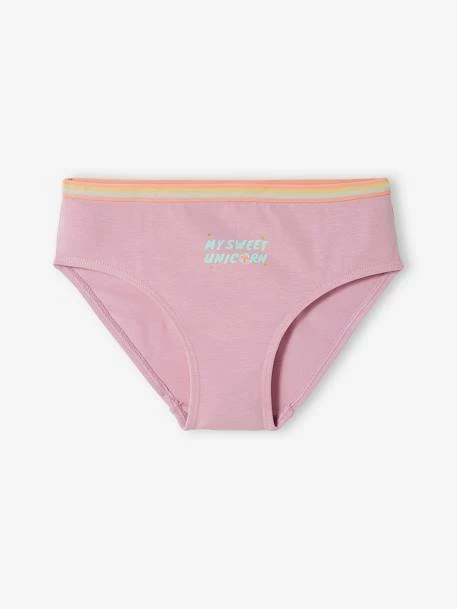 Lot De 5 Culottes Licorne Fille Lot Multicolor - Vertbaudet 2 Lot De 5 Culottes Licorne Fille Lot Multicolor - Vertbaudet – Image 2