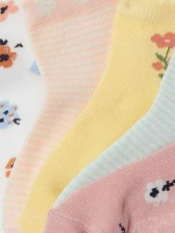 Alternative view of Lot De 5 Paires De Mi-chaussettes Licornes Lot Ivoire - Vertbaudet