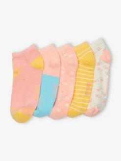 Alternative view of Lot De 5 Paires De Soquettes Fille Jaune - Vertbaudet