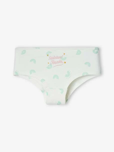 Lot De 5 Shorties Fille Rose Pâle - Vertbaudet 5 Lot De 5 Shorties Fille Rose Pâle - Vertbaudet – Image 5