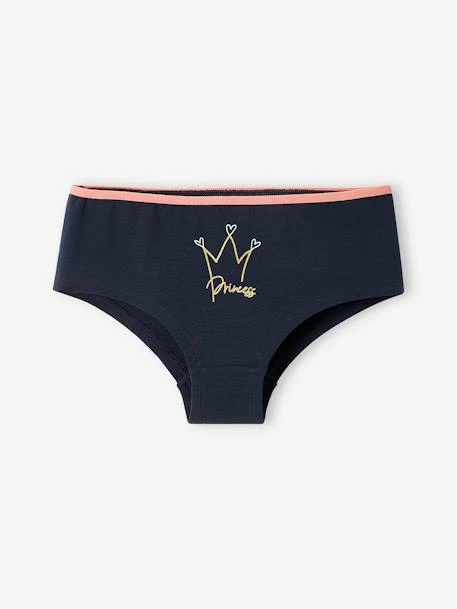 Lot De 5 Shorties Licorne Fille Bouton De Rose Imprime - Vertbaudet 5 Lot De 5 Shorties Licorne Fille Bouton De Rose Imprime - Vertbaudet – Image 5