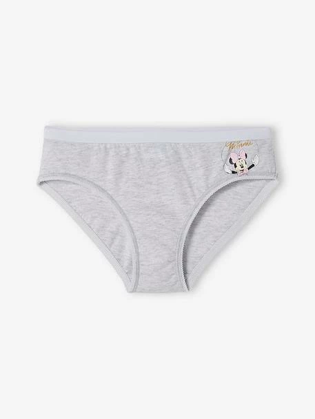 Lot De 7 Culottes Disney® Minnie Rose, Gris Chiné Et Blanc - Minnie 4 Lot De 7 Culottes Disney® Minnie Rose, Gris Chiné Et Blanc - Minnie – Image 4