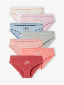 Lot De 7 Culottes Fille Lot Multicolor - Vertbaudet