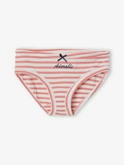 Alternative view of Lot De 7 Culottes Fille Lot Ivoire Rayé - Vertbaudet