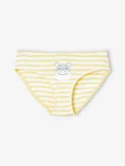 Lot De 7 Culottes Fille Animaux Blanc - Vertbaudet -cyrillus boutique lot de 7 culottes fille animaux 5
