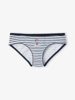 Alternative view of Lot De 7 Culottes Fille Disney® Minnie Rayé Marine - Minnie