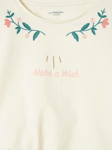 Lot Pyjama + Pyjashort Bohème Fille Vieux Rose - Vertbaudet 5 Lot Pyjama + Pyjashort Bohème Fille Vieux Rose - Vertbaudet – Image 5