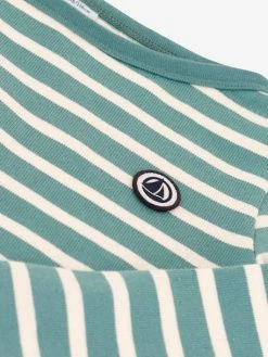 Marinière Coton PETIT BATEAU Rayé Vert - Petit Bateau 5 Marinière Coton PETIT BATEAU Rayé Vert - Petit Bateau -cyrillus boutique mariniere coton petit bateau 2