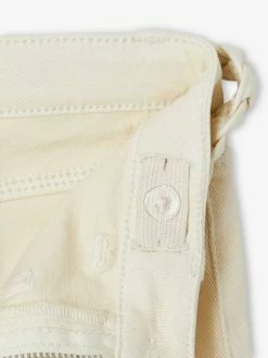Pantalon Flare Fille Ceinture Tressée Fantaisie écru - Vertbaudet -cyrillus boutique pantalon flare fille ceinture tressee fantaisie 4