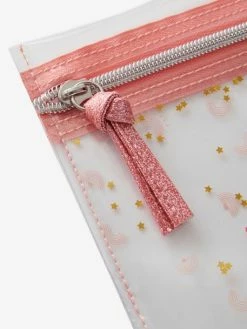 Alternative view of Pochette Zippée à Paillettes Fille Rose - Vertbaudet