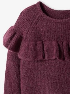 Pull Douceur à Volants Fille Rose - Vertbaudet 6 Pull Douceur à Volants Fille Rose - Vertbaudet -cyrillus boutique pull douceur a volants fille 2