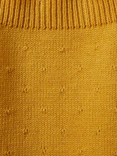 Pull Fille Caraco CYRILLUS Jaune Ocre - Cyrillus 3 Pull Fille Caraco CYRILLUS Jaune Ocre - Cyrillus – Image 3