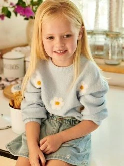 Pull Jacquard Duveteux Fille Bleu Ciel - Vertbaudet 11 Pull Jacquard Duveteux Fille Bleu Ciel - Vertbaudet -cyrillus boutique pull jacquard duveteux fille 5