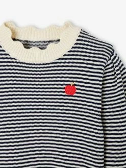 Pull Rayé Fille Rayé Marine - Vertbaudet 10 Pull Rayé Fille Rayé Marine - Vertbaudet -cyrillus boutique pull raye fille 4