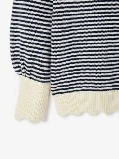Pull Rayé Fille Rayé Marine - Vertbaudet 11 Pull Rayé Fille Rayé Marine - Vertbaudet -cyrillus boutique pull raye fille 5