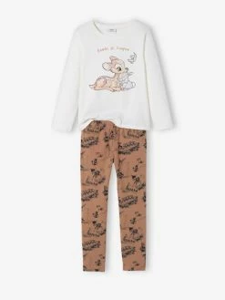Pyjama Fille Disney® Bambi Beige Et Marron - Disney