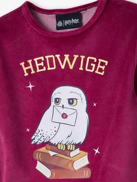 Pyjama Fille En Velours Harry Potter® Framboise/marine - Harry Potter 3 Pyjama Fille En Velours Harry Potter® Framboise/marine - Harry Potter – Image 3