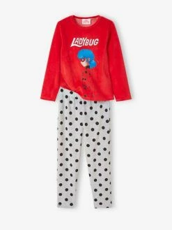 Pyjama Fille En Velours Miraculous® Rouge - Miraculous