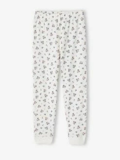 Pyjama Fille Personnalisable En Maille Côtelée Avec Imprimé Fleuri écru - Vertbaudet 8 Pyjama Fille Personnalisable En Maille Côtelée Avec Imprimé Fleuri écru - Vertbaudet -cyrillus boutique pyjama fille personnalisable en maille cotelee avec imprime fleuri 2