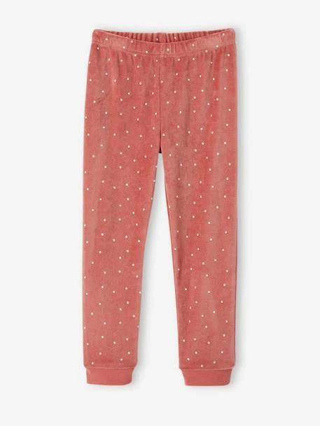 Pyjama Fille Renarde En Velours Rose Fonce - Vertbaudet 4 Pyjama Fille Renarde En Velours Rose Fonce - Vertbaudet – Image 4