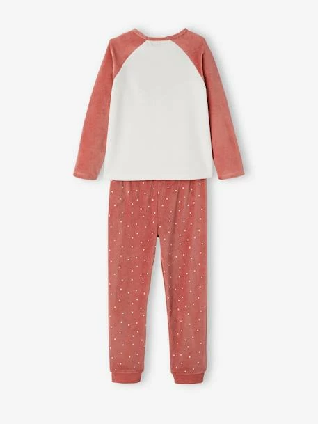 Pyjama Fille Renarde En Velours Rose Fonce - Vertbaudet 5 Pyjama Fille Renarde En Velours Rose Fonce - Vertbaudet – Image 5