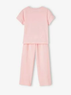 Pyjama Large Fille Lapin Rose Pâle - Vertbaudet -cyrillus boutique pyjama large fille lapin 3