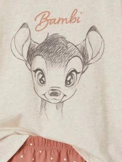 Pyjashort Fille Disney® Bambi Beige Chiné - Disney 9 Pyjashort Fille Disney® Bambi Beige Chiné - Disney -cyrillus boutique pyjashort fille disney bambi 4