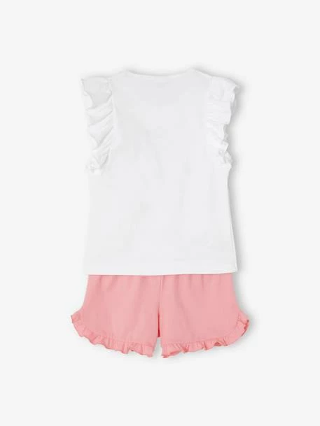 Pyjashort Fille Disney® Cendrillon Blanc - Disney 4 Pyjashort Fille Disney® Cendrillon Blanc - Disney – Image 4