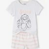 Pyjashort Fille Disney® Stitch Rayé Rose - 321