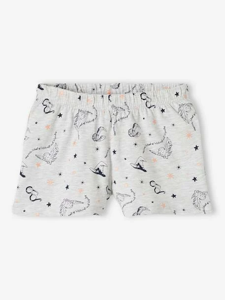 Pyjashort Fille Harry Potter® Gris Chiné - Harry Potter 3 Pyjashort Fille Harry Potter® Gris Chiné - Harry Potter – Image 3