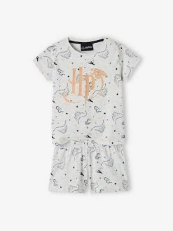 Pyjashort Fille Harry Potter® Gris Chiné - Harry Potter