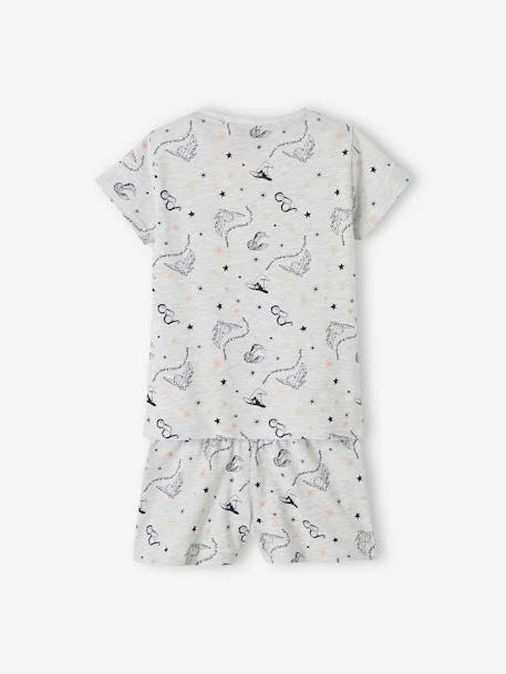 Pyjashort Fille Harry Potter® Gris Chiné - Harry Potter 4 Pyjashort Fille Harry Potter® Gris Chiné - Harry Potter – Image 4