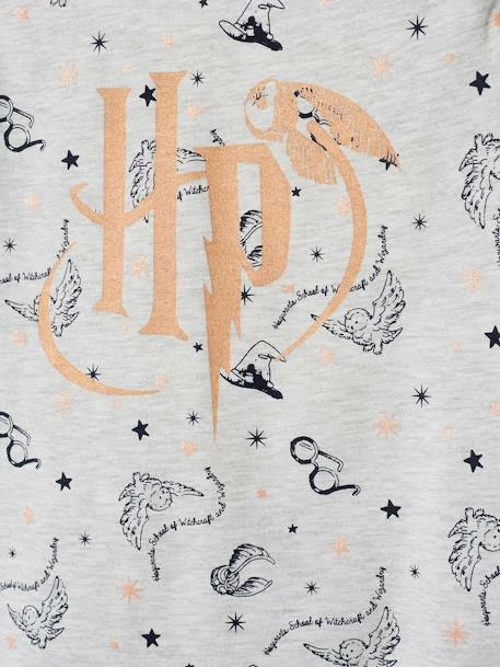 Pyjashort Fille Harry Potter® Gris Chiné - Harry Potter 5 Pyjashort Fille Harry Potter® Gris Chiné - Harry Potter – Image 5