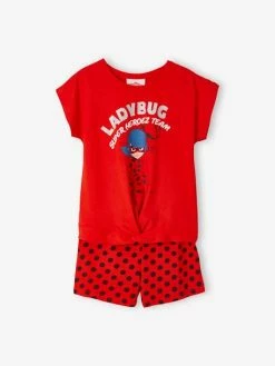 Pyjashort Fille Miraculous® Rouge - Miraculous