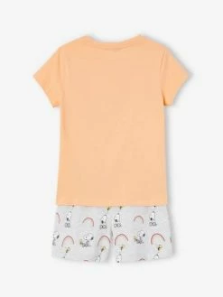 Pyjashort Fille Snoopy Peanuts® Pêche - Snoopy -cyrillus boutique pyjashort fille snoopy peanuts 3