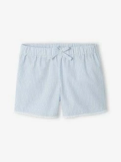 Pyjashort Rayé Fille Rayé Bleu - Vertbaudet 8 Pyjashort Rayé Fille Rayé Bleu - Vertbaudet -cyrillus boutique pyjashort raye fille 2