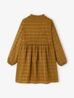 Robe à Carreaux En Fil Brillant Fille Carreaux - Vertbaudet 4 Robe à Carreaux En Fil Brillant Fille Carreaux - Vertbaudet -cyrillus boutique robe a carreaux en fil brillant fille 1