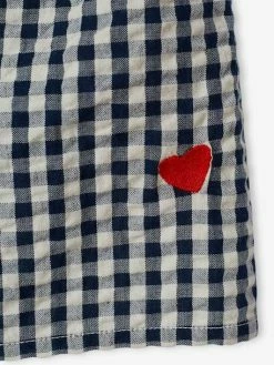 Robe à Carreaux Vichy Fille Manche Boules Carreaux Marine - Vertbaudet 11 Robe à Carreaux Vichy Fille Manche Boules Carreaux Marine - Vertbaudet -cyrillus boutique robe a carreaux vichy fille manche boules 5