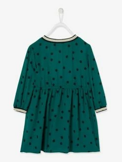 Alternative view of Robe à Pois Fille Sapin Imprimé - Vertbaudet